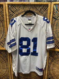 Reebok NFL Dallas Cowboys Terrell Owens T.O. #81 White Jersey Size 50 Reebok NFL Dallas Cowboys Terrell Owens T.O. #81 White Jersey Size 50