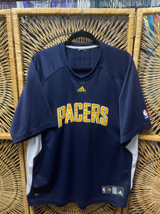 Adidas NBA Indiana Pacers Blue Warm Up Jersey Size XL Adidas NBA Indiana Pacers Blue Warm Up Jersey Size XL