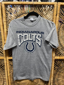 80s Logo Athletic Indianapolis Colts NFL Gray T-Shirt Size Large 80s Logo Athletic Indianapolis Colts NFL Gray T-Shirt Size Large