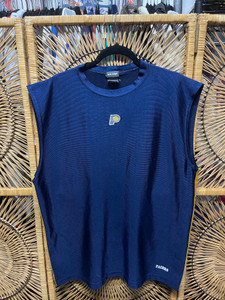 Y2K Pro Edge Indiana Pacers NBA Navy Blue Tank Top XL Y2K Pro Edge Indiana Pacers NBA Navy Blue Tank Top XL