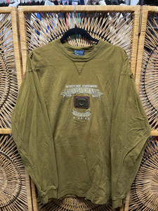 Vtg 90s Karl Kani Hip Hop Green Long Sleeve T-Shirt Size Large Vtg 90s Karl Kani Hip Hop Green Long Sleeve T-Shirt Size Large