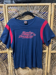 Y2K 2005 Harley Davidson HD Ohio Navy Blue Women's T-Shirt Size XXL Y2K 2005 Harley Davidson HD Ohio Navy Blue Women's T-Shirt Size XXL