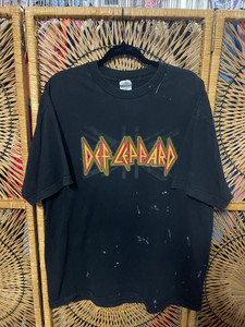 Y2K 2007 Def Leppard Tour Rock Band Tee T Shirt Size XL Y2K 2007 Def Leppard Tour Rock Band Tee T Shirt Size XL