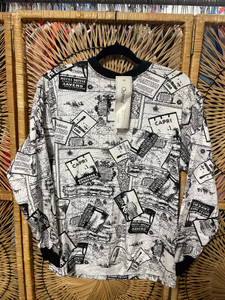 DS Vintage Rome All Over Print AOP Long Sleeve T-Shirt Size Medium DS Vintage Rome All Over Print AOP Long Sleeve T-Shirt Size Medium