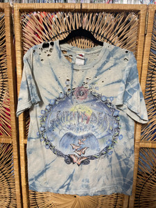 Vtg 1992 Grateful Dead Thrashed Tie Dye T-Shirt Size Medium Vtg 1992 Grateful Dead Thrashed Tie Dye T-Shirt Size Medium