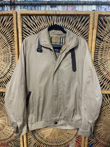 Vtg Burberrys London Commuter Jacket Leather Strap Size Large Vtg Burberrys London Commuter Jacket Leather Strap Size Large