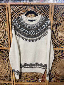 90s Peter England Beige Knit Sweater Size Medium 90s Peter England Beige Knit Sweater Size Medium