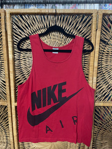 90s Nike Gray Tag Double Sided Red Tank Top Shirt Size Medium 90s Nike Gray Tag Double Sided Red Tank Top Shirt Size Medium