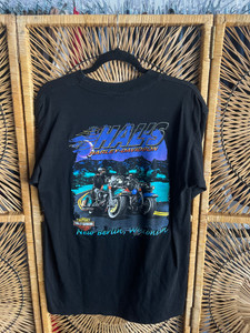 Vtg 90s 1999 Hal's Harley Davidson HD Wisconsin Black T-Shirt Size Large Vtg 90s 1999 Hal's Harley Davidson HD Wisconsin Black T-Shirt Size Large