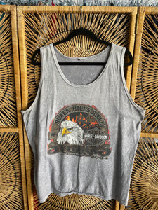 Y2K 2003 Harley Davidson Sturgis Black Hills Rally Gray Tank Top Size XXL Y2K 2003 Harley Davidson Sturgis Black Hills Rally Gray Tank Top Size XXL