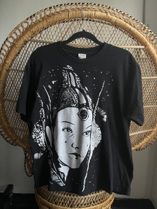 Vintage Star Wars Padme Big Graphic Black T-Shirt Size Large Vintage Star Wars Padme Big Graphic Black T-Shirt Size Large