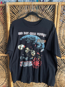 Vtg Y2K 2006 Red Hot Chili Peppers RHCP Stadium Arcadium Black Band T-Shirt Size XXL Vtg Y2K 2006 Red Hot Chili Peppers RHCP Stadium Arcadium Black Band T-Shirt Size XXL