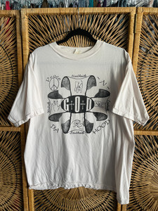 Vtg God Jesus Peace N Da Hood White T-Shirt Size XL Vtg God Jesus Peace N Da Hood White T-Shirt Size XL