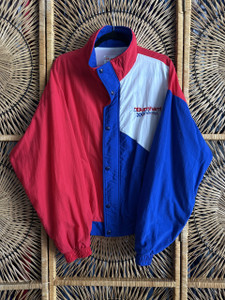 Vtg Burnham Racing Multicolor Windbreaker Jacket Size XXL Vtg Burnham Racing Multicolor Windbreaker Jacket Size XXL