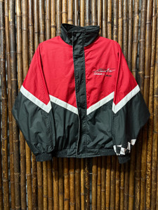 Vtg Andretti Racing Red Multicolor Windbreaker Jacket Size Med Vtg Andretti Racing Red Multicolor Windbreaker Jacket Size Med