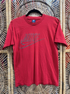 Vintage 70s Nike Red Graphic T-Shirt Size Medium Vintage 70s Nike Red Graphic T-Shirt Size Medium