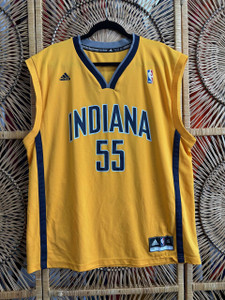 Adidas NBA Roy Hibbert #55 Indiana Pacers Yellow Basketball Jersey Size XL Adidas NBA Roy Hibbert #55 Indiana Pacers Yellow Basketball Jersey Size XL