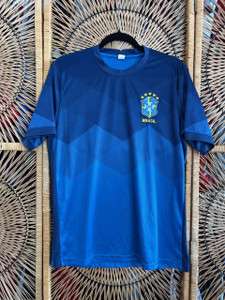 Brazil Brazilian Football Confederation National Soccer Jersey #7 Size Large Brazil Brazilian Football Confederation National Soccer Jersey #7 Size Large