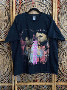 Y2K 2004 Prince Musicology Tour Black T-Shirt Size XL Y2K 2004 Prince Musicology Tour Black T-Shirt Size XL