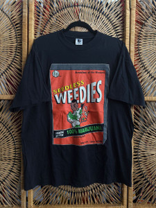 Vintage 1993 Seedless Weedies Black T-Shirt XL Vintage 1993 Seedless Weedies Black T-Shirt XL