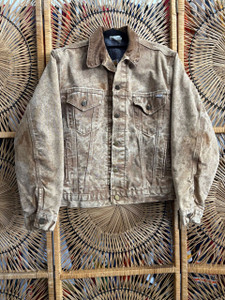 Vintage 80s 90s Carhartt J233 Blanket Lined Denim Trucker Jacket Stonewashed Sandstone Size Large Vintage 80s 90s Carhartt J233 Blanket Lined Denim Trucker Jacket Stonewashed Sandstone Size Large