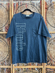 Rhude Stonewashed Black T-Shirt Size Large Rhude Stonewashed Black T-Shirt Size Large