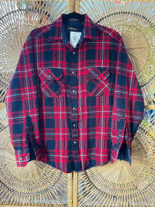 Northwest Territory Black & Red Lumberjack Flannel Shirt Size Large Northwest Territory Black & Red Lumberjack Flannel Shirt Size Large