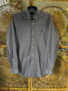 Ralph Lauren Purple Gingham Classic Fit Button Down Shirt Size Medium Ralph Lauren Purple Gingham Classic Fit Button Down Shirt Size Medium