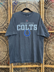 Y2K NFL Indianapolis Colts Grey T-shirt Size XL Y2K NFL Indianapolis Colts Grey T-shirt Size XL
