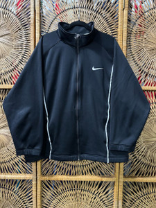 Y2K Nike Black Training Jacket Size Large