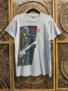 Vtg 90s 1990 Eric Clapton Journeyman World Tour White T-Shirt Size Medium