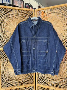 Vintage Y2K Nemo Dark Wash Blue Denim Jacket Size Medium