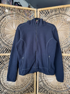 Y2K Nike ACG Black Full Zip Fleece Jacket Women's Size Large