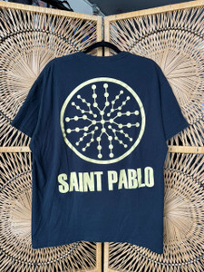 2016 Saint Pablo Tour Kanye 'Ye' West Black T-Shirt Size X-Large XL