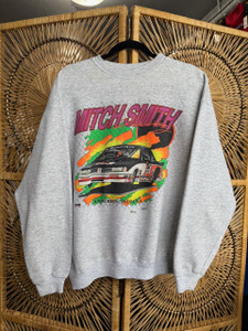 Vintage Mitch Smith Anderson, Indiana Gray Crewneck Sweatshirt Size 2XL XXL