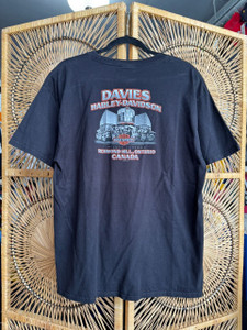 2012 Harley Davidson Richmond Hill, Ontario Canada Black T-Shirt Size Large