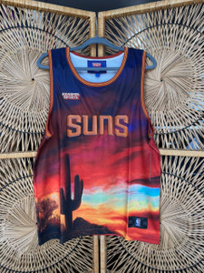 NWT NBA x KidSuper Sports Phoenix Suns Scenic Desert Basketball Jersey Size Medium