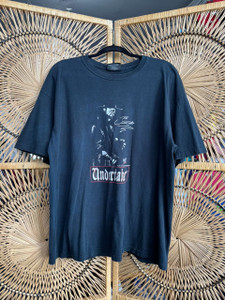 Y2K Steve & Barry's The Undertaker Black T-Shirt Size X-Large XL
