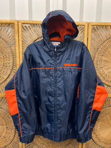 Vtg NFL Chicago Bears Football Navy Blue Jacket Windbreaker Size Medium Vtg NFL Chicago Bears Football Navy Blue Jacket Windbreaker Size Medium