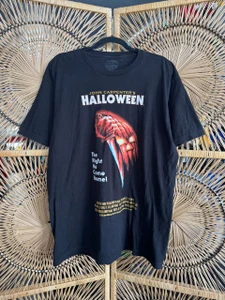 2015 John Carpenter's Halloween "The Night He Came Home!" Black T-Shirt Size X-Large
