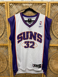 Reebok NBA Phoenix Suns Amare Stoudemire #32 White Basketball Jersey Size Medium M Reebok NBA Phoenix Suns Amare Stoudemire #32 White Basketball Jersey Size Medium M