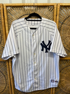 Majestic NY Yankees Alex Rodriguez A-Rod #13 MLB Pinstripe Baseball Jersey Size XL Majestic NY Yankees Alex Rodriguez A-Rod #13 MLB Pinstripe Baseball Jersey Size XL