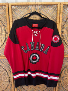 Vtg Canada Athletics Team Canada Hockey Jersey Adult Size Large L Vtg Canada Athletics Team Canada Hockey Jersey Adult Size Large L