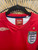Umbro England Football #23 Red Soccer Jersey Men's Size Large