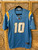 Nike NFL Justin Herbert #10 San Diego Chargers Vapor Blue Stitched Football Jersey Size Large