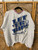 Vintage 90s NFL Indianapolis Colts Let Er' Rip Football Gray Custom Cardigan Sweatshirt Size XL