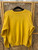 Vtg Pennville Indiana Bulldogs Yellow Crewneck Size XL
