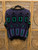 Vintage 80s Lindsay Black Geometric Knit Sweater Women's Size Small Vintage 80s Lindsay Black Geometric Knit Sweater Women's Size Small