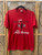 Vtg 80s The Brass Flamingo Strip Club Red T-Shirt Size Large
