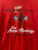 Vtg 80s The Brass Flamingo Strip Club Red T-Shirt Size Large